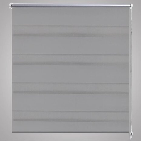 Duo rolgordijn 120 x 175 cm grijs 2