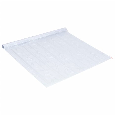 Raamfolies 2 st mat bamboepatroon PVC 6