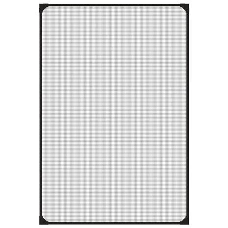 Insectenhor voor ramen magnetisch 80x120 cm antracietkleurig 3