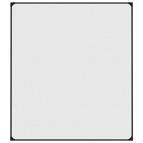 Insectenhor voor ramen magnetisch 120x140 cm antracietkleurig 3