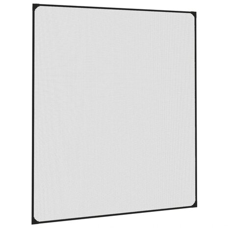 Insectenhor voor ramen magnetisch 130x150 cm antracietkleurig 2