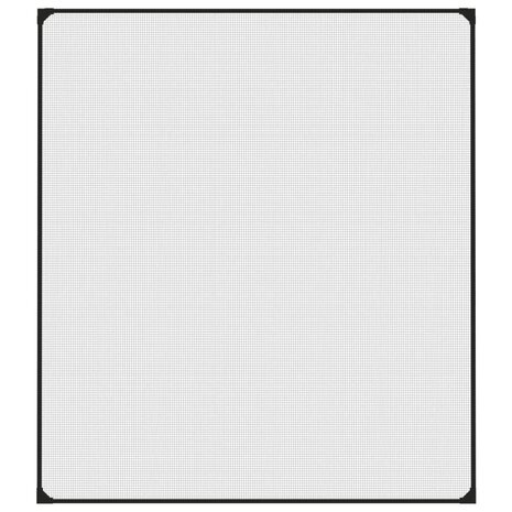 Insectenhor voor ramen magnetisch 130x150 cm antracietkleurig 3