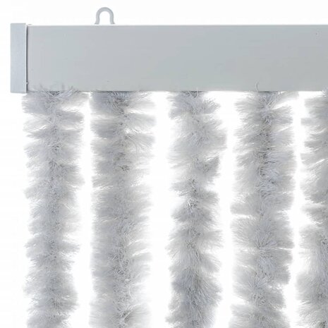 Vliegengordijn 100x220 cm chenille grijs 4