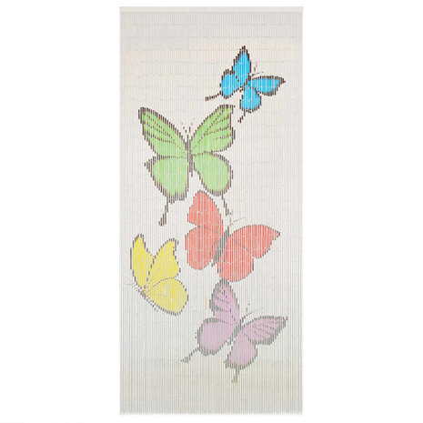 Vliegengordijn 90x200 cm bamboe 1