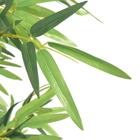 Kunstplant met pot bamboe 120 cm groen   2