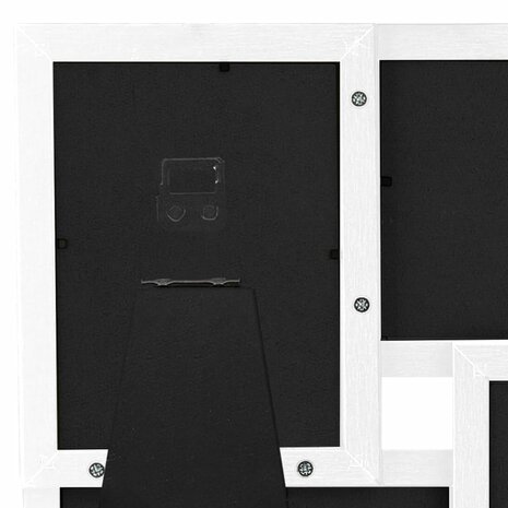 Fotolijst voor 4x(10x15 cm) foto MDF wit 6