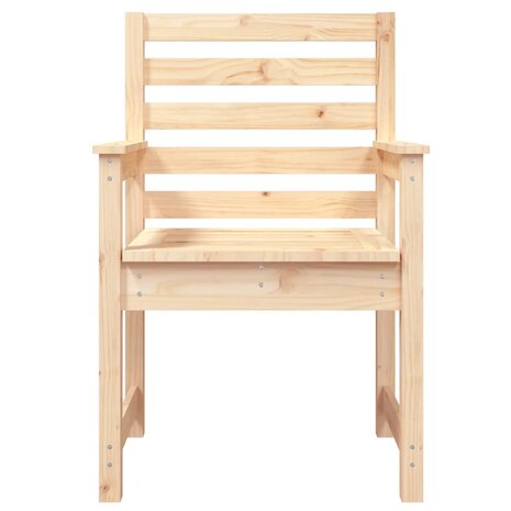 Tuinstoelen 2 st 60x48x91 cm massief grenenhout 4
