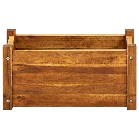 Plantenbak verhoogd 50x25x25 cm acaciahout 4
