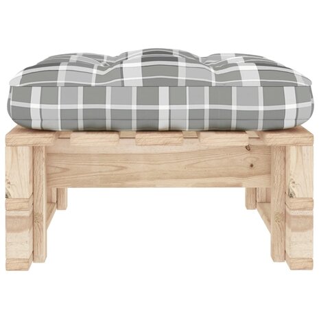 Tuinhocker pallet geïmpregneerd grenenhout 4