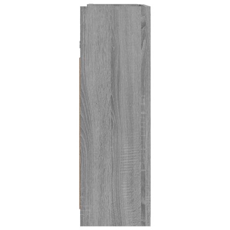 Badkamerspiegelkast 62,5x20,5x64 cm bewerkt hout grijs sonoma 8