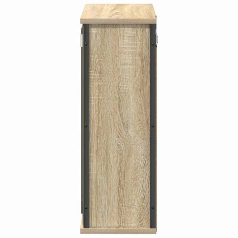 Badkamerwandkast met spiegel 50x21x60 cm sonoma eikenkleurig 7