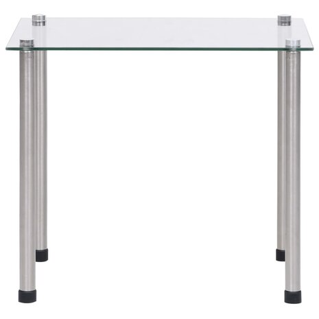 3-delige Tafeltjesset gehard glas transparant 5