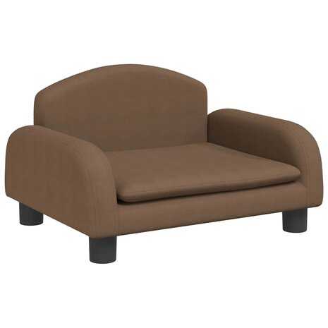 Hondenmand 50x40x30 cm stof bruin 2