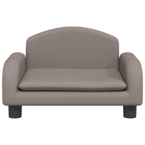 Hondenmand 50x40x30 cm stof taupe 3