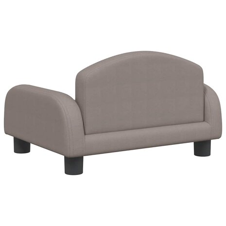 Hondenmand 50x40x30 cm stof taupe 5