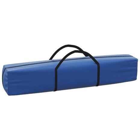 Partytent inklapbaar met zijwanden 2x2 m blauw 8
