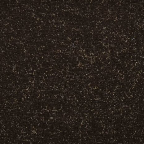 Trapmatten zelfklevend 10 st 56x17x3 cm naaldvilt donkerbruin 7