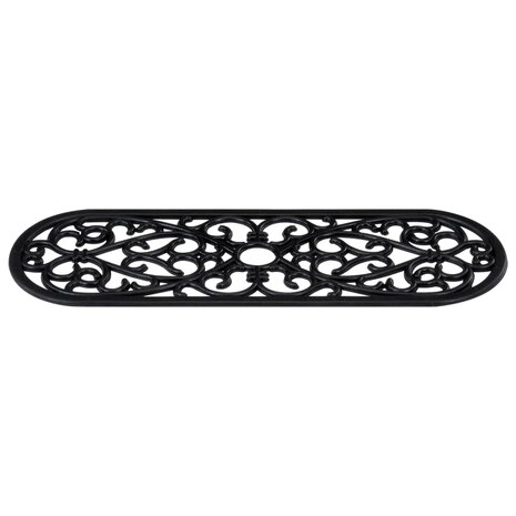 Trapmatten 5 st 25x75 cm rubber 5