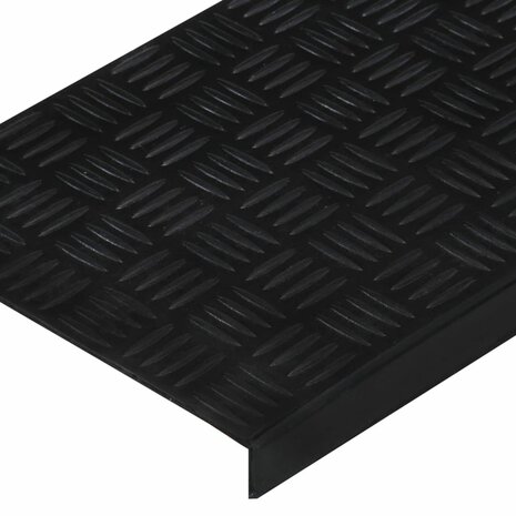 Trapmatten 5 st 25x75 cm rubber 6