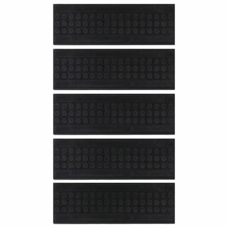 Trapmatten 5 st 25x75 cm rubber 3