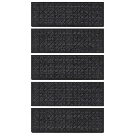 Trapmatten 5 st 25x75 cm rubber 3