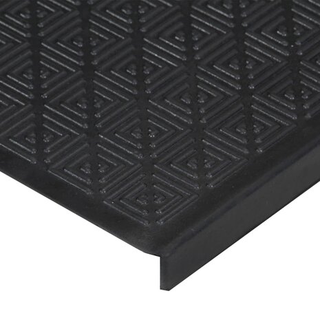 Trapmatten 5 st 25x75 cm rubber 6