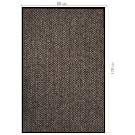 Deurmat 80x120 cm beige 6