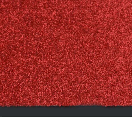Deurmat 60x80 cm rood 2