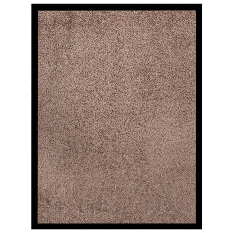 Deurmat 60x80 cm bruin 1