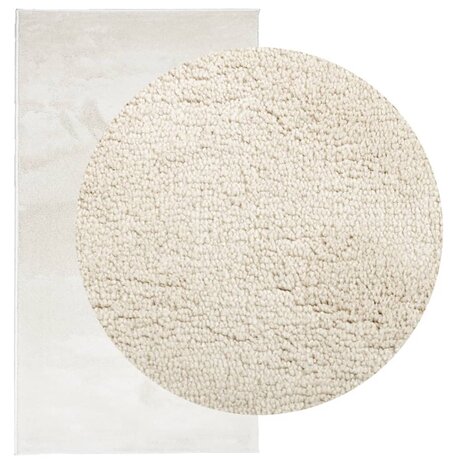 Vloerkleed OVIEDO laagpolig 60x110 cm beige 3