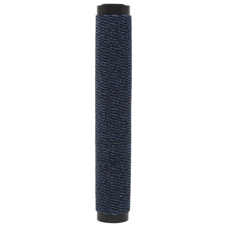 Droogloopmatten 2 st rechthoekig getuft 40x60 cm blauw 4