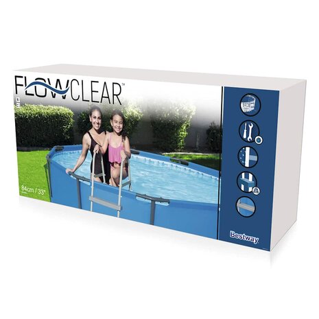 Bestway Flowclear Zwembadladder 4 treden 122 cm 58331 6