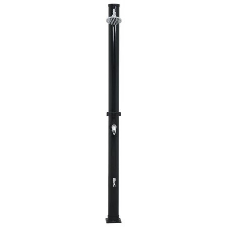 Solardouche 20 L 220 cm zwart 4