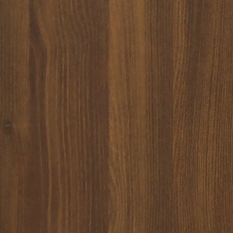 Schoenenkast 40x36x105 cm bewerkt hout bruin eikenkleur 9