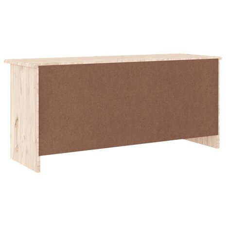 schoenenbankje ALTA 100x35x45 cm massief grenenhout 5