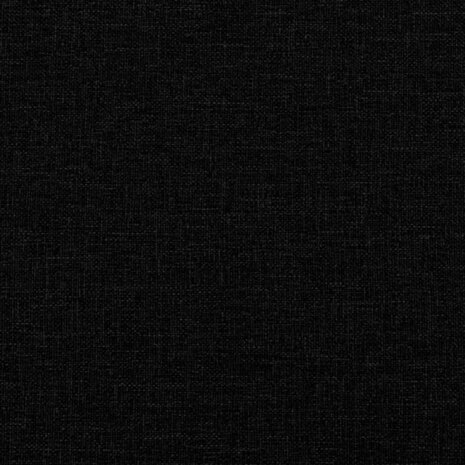 Driezitsbank Chesterfield-stijl stof zwart 8