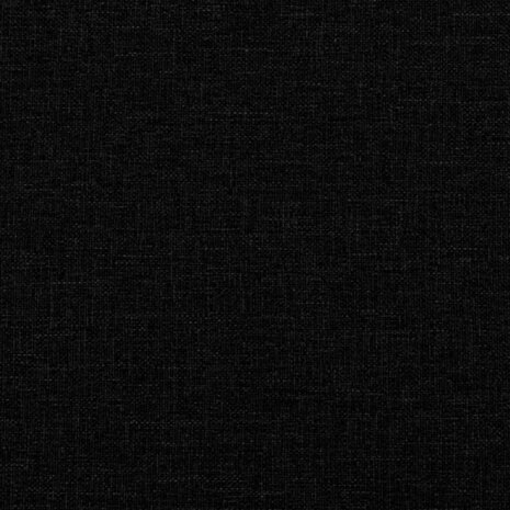 Tweezitsbank 140 cm stof zwart 7