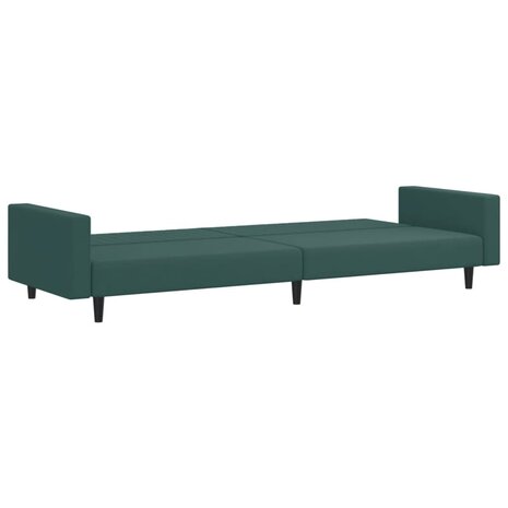 2-delige Loungeset fluweel donkergroen 5