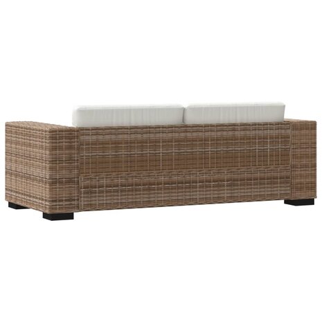 3-zits bankstel set rattan 8-delig  5
