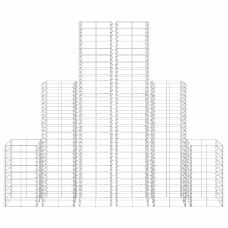 6-delige Schanskorfset gegalvaniseerd draad  4