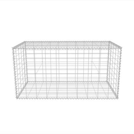 Gabion mand 100x50x50 cm gegalvaniseerd staal 4