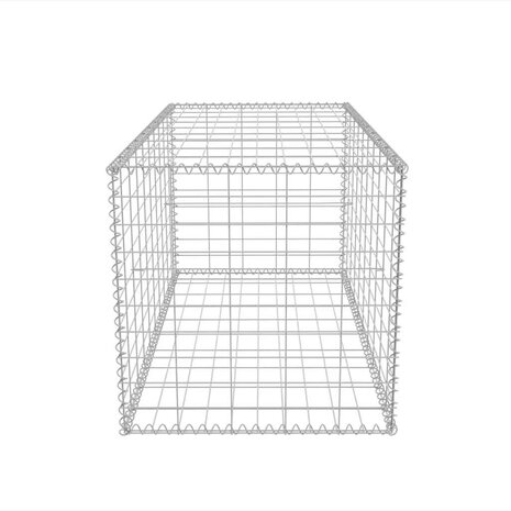 Gabion mand 100x50x50 cm gegalvaniseerd staal 5