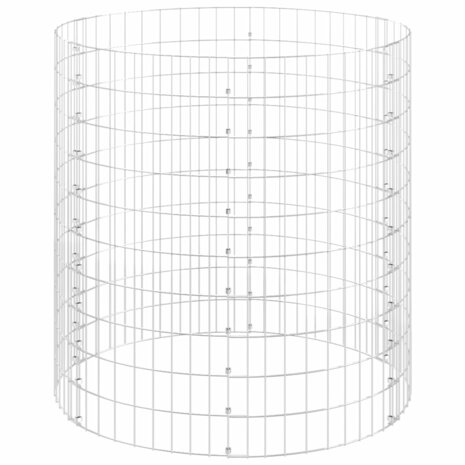 Gabion paal rond Ø100x100 cm gegalvaniseerd staal 3