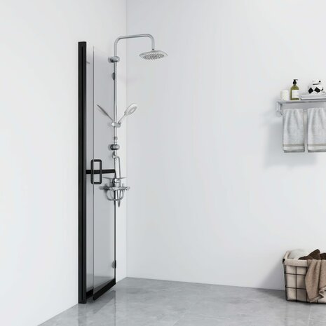 Inloopdouchewand inklapbaar 80x190 cm ESG-glas transparant 3