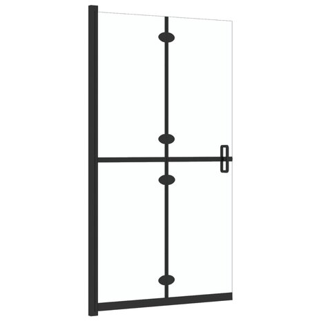 Inloopdouchewand inklapbaar 80x190 cm ESG-glas transparant 4