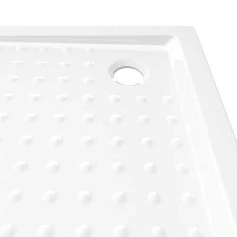 Douchebak met noppen 80x80x4 cm ABS wit 6