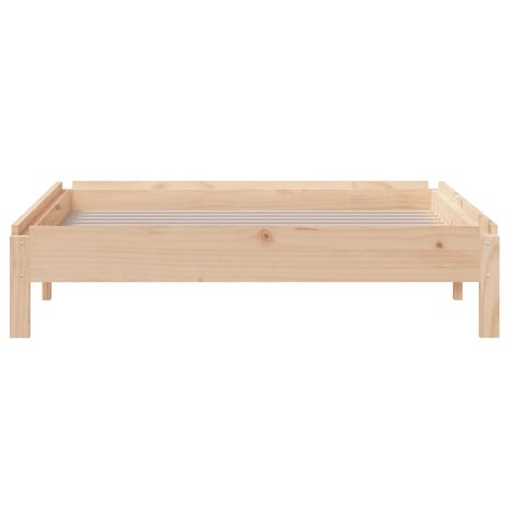 Bed stapelbaar 90x190 cm massief grenenhout 8