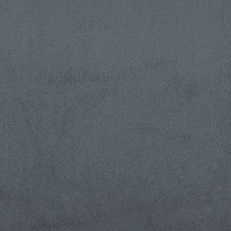 Boxspring zonder matras fluweel donkergrijs 120x210 cm 9