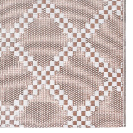Buitenkleed ARAKIL 80x150 cm PP bruin 5