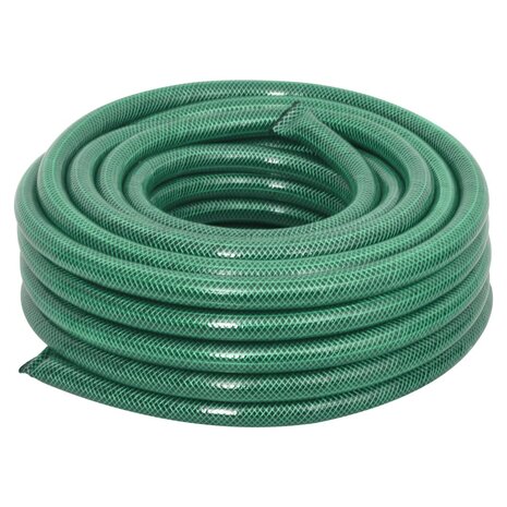 Tuinslang met koppelingsset 0,75&apos;&apos; 10 m PVC groen 2
